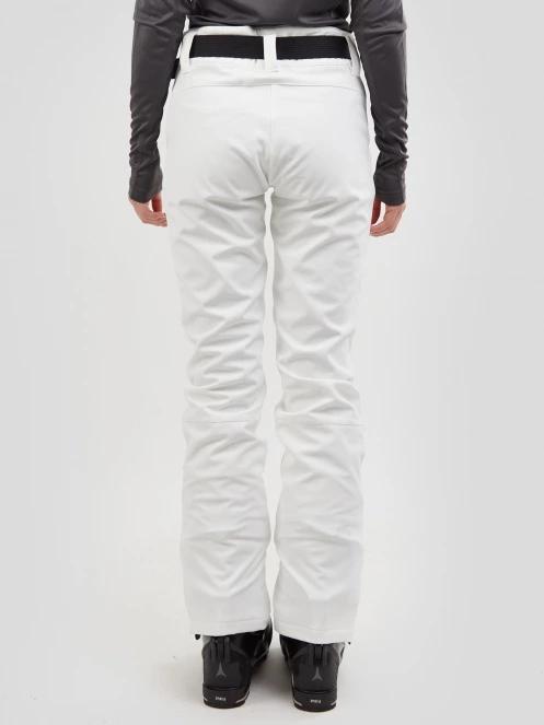 pantaloni de schi pt. femei Fundango Galena Softshell Pants alb 3