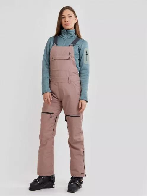pantaloni de schi pt. femei Fundango Sakura Bib Pants roz 2