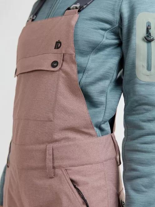 pantaloni de schi pt. femei Fundango Sakura Bib Pants roz 6
