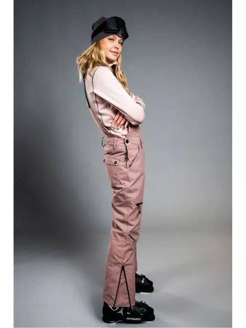 pantaloni de schi pt. femei Fundango SAKURA BIB Pants roz 3