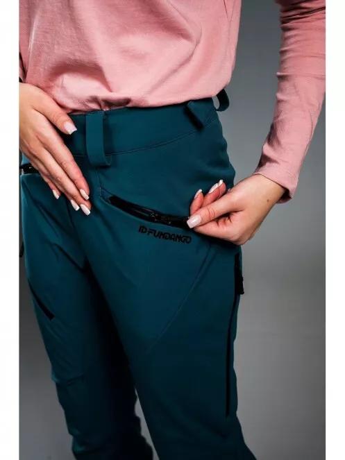 pantaloni de drumetie pt. femei Fundango RAURIS Softshell Pant W albastru 5