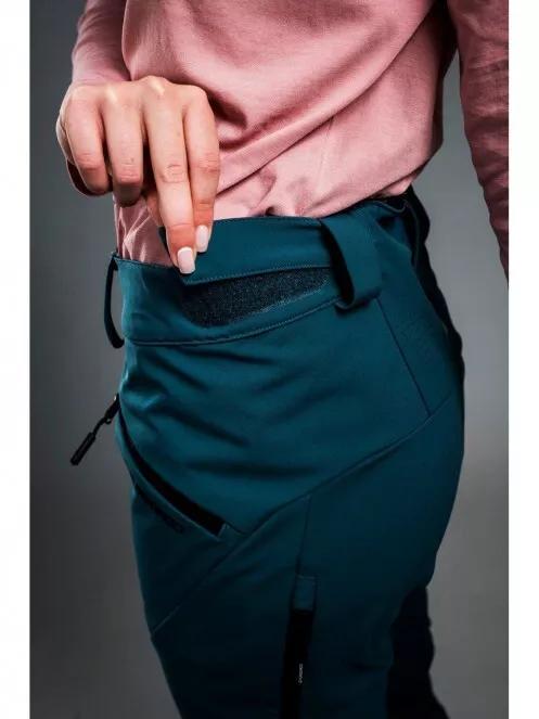 pantaloni de drumetie pt. femei Fundango RAURIS Softshell Pant W albastru 6