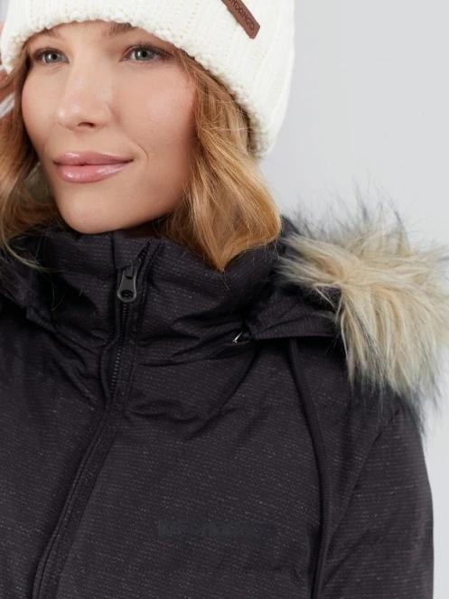 jacheta de iarna pt. femei Fundango Puppis Padded Jacket negru 5