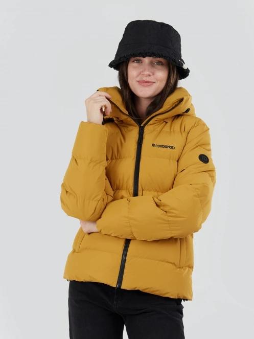 geaca matlasata de tranzitie pt. femei Fundango Amber Padded Jacket galben 2