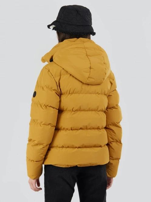 geaca matlasata de tranzitie pt. femei Fundango Amber Padded Jacket galben 3