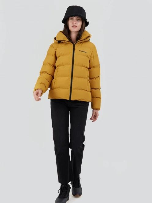 geaca matlasata de tranzitie pt. femei Fundango Amber Padded Jacket galben 4