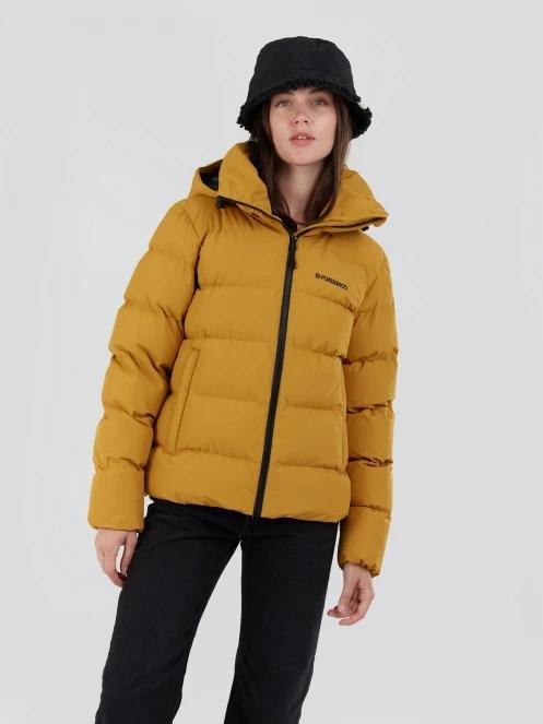 geaca matlasata de tranzitie pt. femei Fundango Amber Padded Jacket galben 5