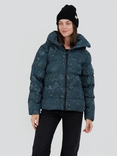 geaca matlasata de tranzitie pt. femei Fundango Amber Padded Jacket verde 2