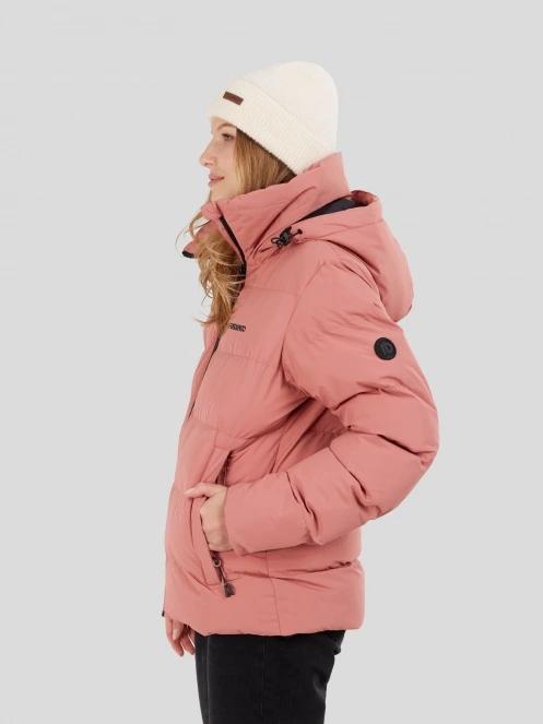 geaca matlasata de tranzitie pt. femei Fundango Amber Padded Jacket roz 7