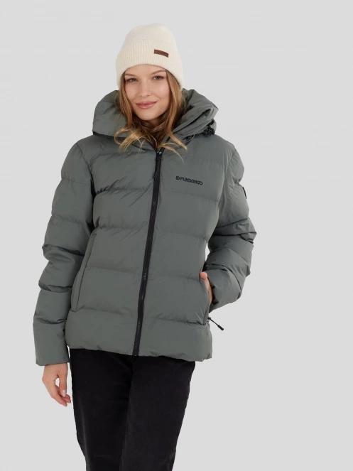 geaca matlasata de tranzitie pt. femei Fundango Amber Padded Jacket verde 2