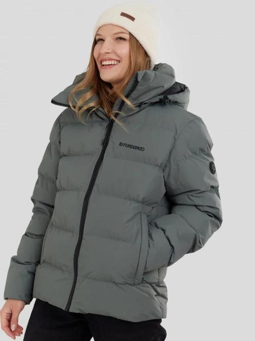 geaca matlasata de tranzitie pt. femei Fundango Amber Padded Jacket verde 5