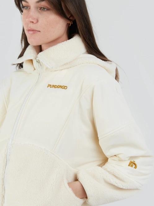 jacheta de primavara pt. femei Fundango Sansa Hybrid Jacket alb 5