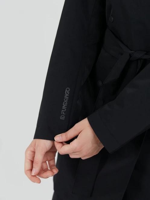 balonzaide pt. femei Fundango Charlotte Trenchcoat negru 5