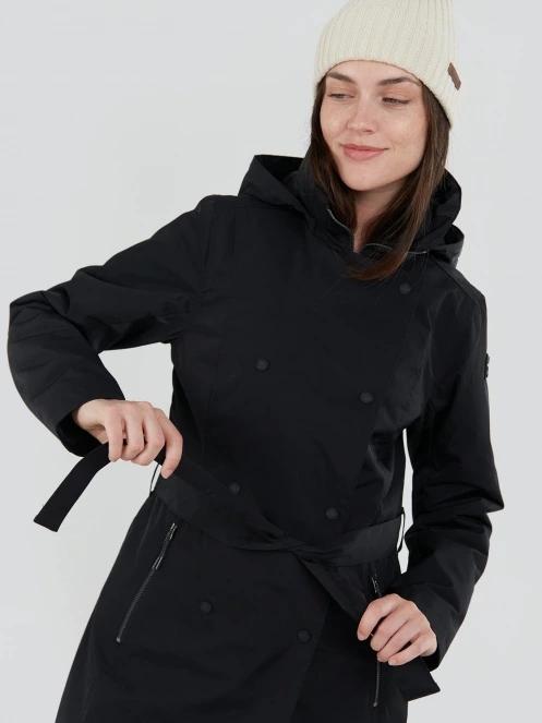 balonzaide pt. femei Fundango Charlotte Trenchcoat negru 6