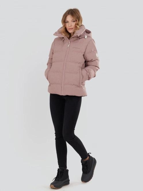 geaca matlasata de tranzitie pt. femei Fundango Mirabelle Padded Jacket roz 4
