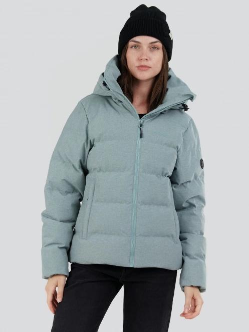 geaca matlasata de tranzitie pt. femei Fundango Mirabelle Padded Jacket verde 2