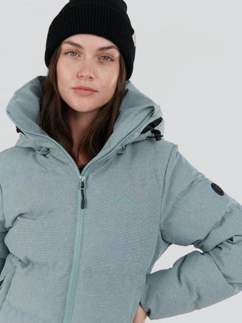 geaca matlasata de tranzitie pt. femei Fundango Mirabelle Padded Jacket verde 6