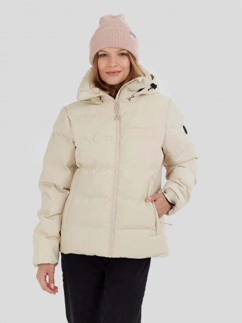 geaca matlasata de tranzitie pt. femei Fundango Mirabelle Padded Jacket nisip 2