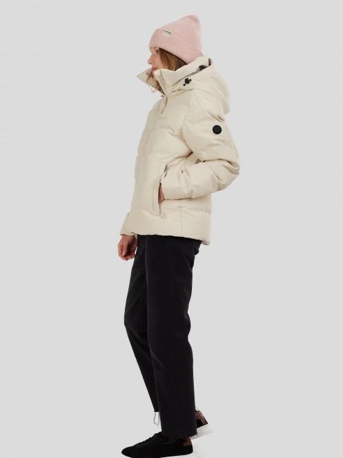 geaca matlasata de tranzitie pt. femei Fundango Mirabelle Padded Jacket nisip 4