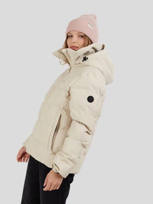 geaca matlasata de tranzitie pt. femei Fundango Mirabelle Padded Jacket nisip 5
