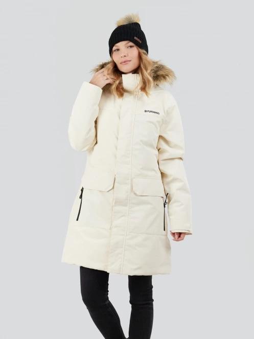 jacheta de iarna pt. femei Fundango Georgina Parka Jacket alb 2