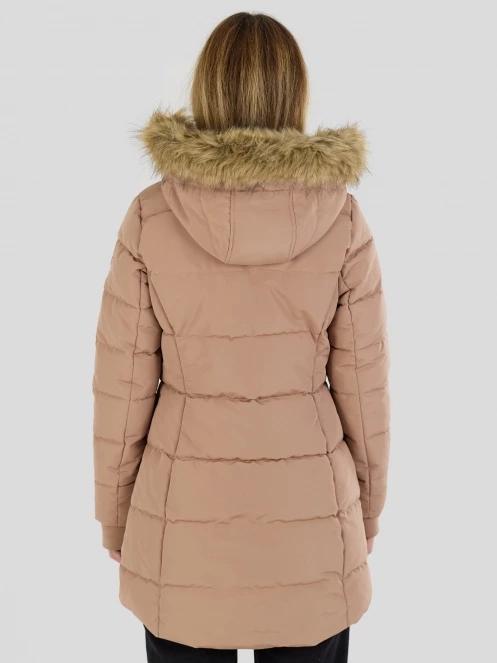 jacheta de iarna pt. femei Fundango Melody Padded Jacket maro 3