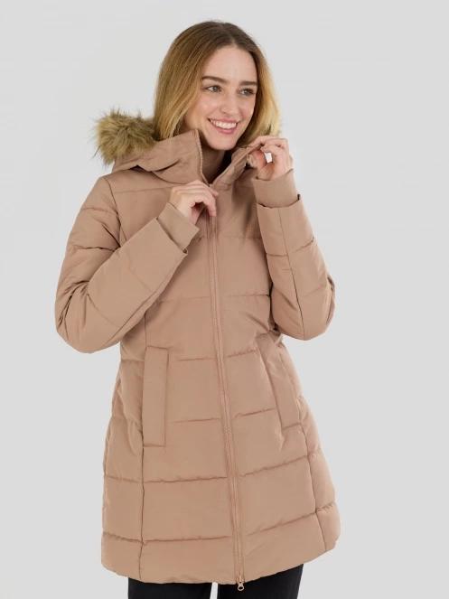 jacheta de iarna pt. femei Fundango Melody Padded Jacket maro 6