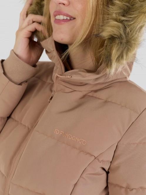 jacheta de iarna pt. femei Fundango Melody Padded Jacket maro 8