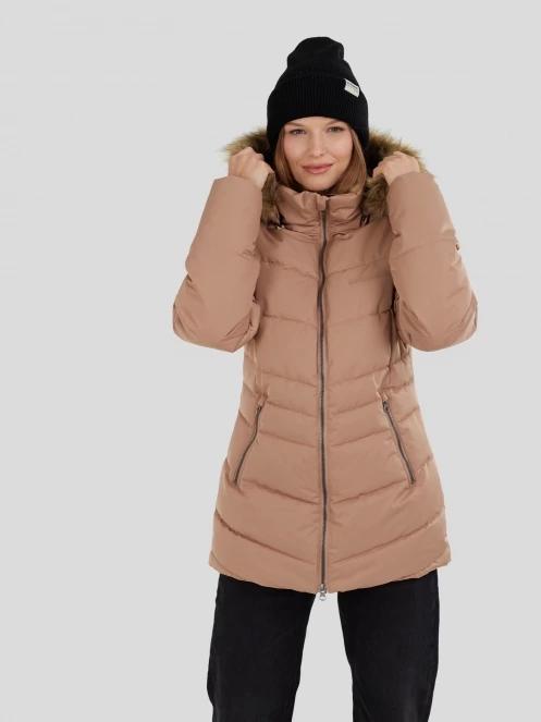 jacheta de iarna pt. femei Fundango Prue Padded Jacket maro 6