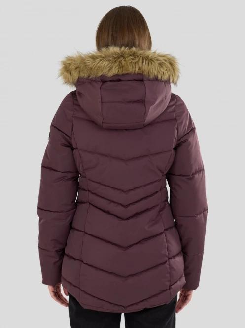 jacheta de iarna pt. femei Fundango Prue Padded Jacket violet 3