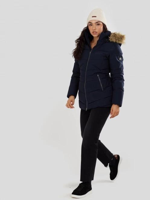 jacheta de iarna pt. femei Fundango Prue Padded Jacket albastru inchis 4