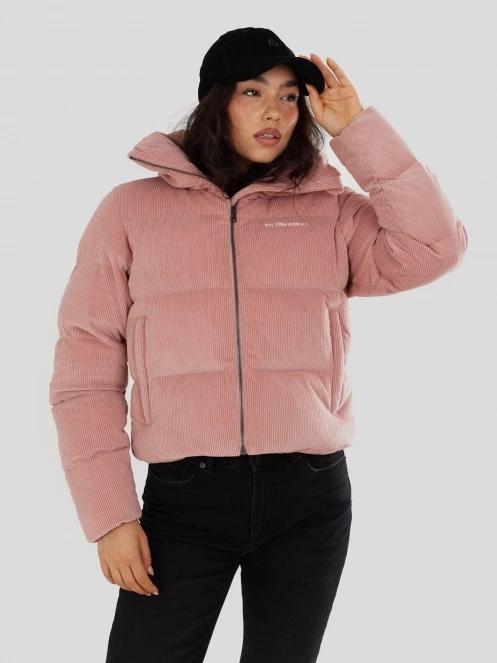 geaca matlasata de tranzitie pt. femei Fundango Lina Padded Jacket roz 2