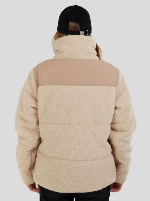 geaca matlasata de tranzitie pt. femei Fundango Nukka Padded Jacket nisip 3