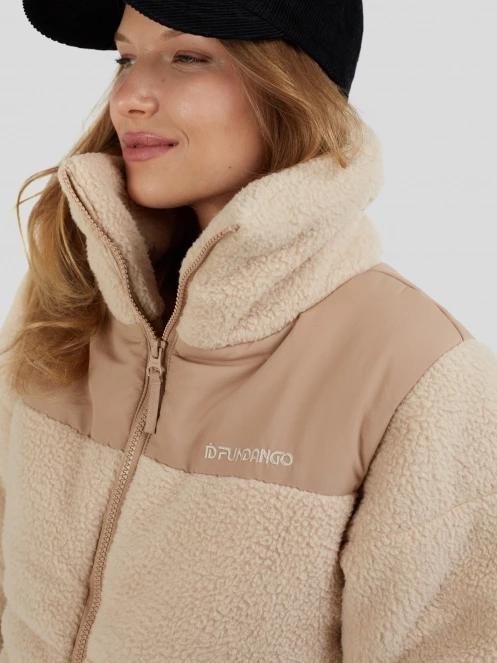 geaca matlasata de tranzitie pt. femei Fundango Nukka Padded Jacket nisip 6