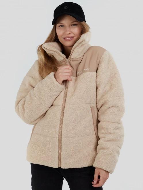 geaca matlasata de tranzitie pt. femei Fundango Nukka Padded Jacket nisip 5