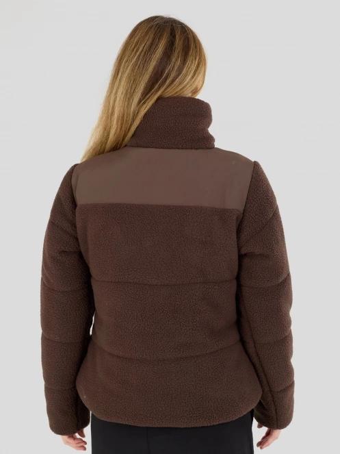 geaca matlasata de tranzitie pt. femei Fundango Nukka Padded Jacket maro 3