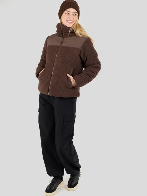 geaca matlasata de tranzitie pt. femei Fundango Nukka Padded Jacket maro 5