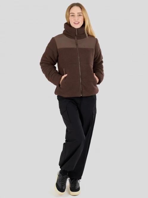 geaca matlasata de tranzitie pt. femei Fundango Nukka Padded Jacket maro 6