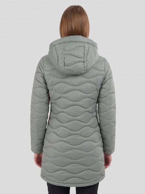 geaca matlasata de tranzitie pt. femei Fundango Nordwave Long Jacket verde 3
