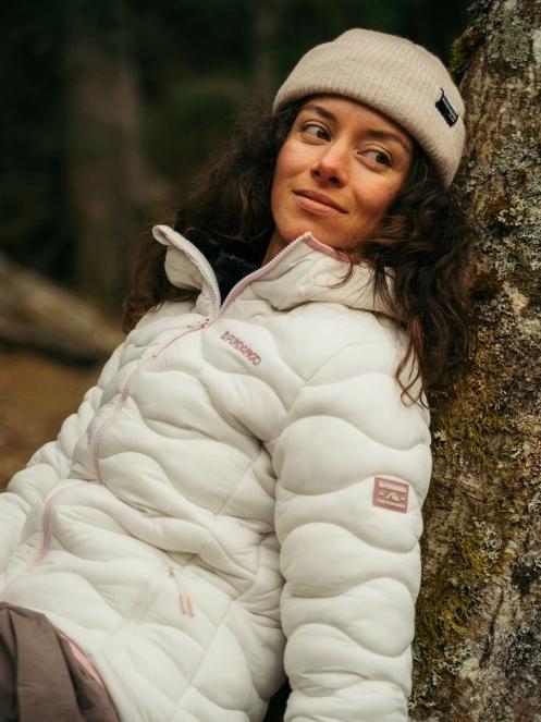 geaca matlasata de tranzitie pt. femei Fundango Vinke Padded Jacket alb 11