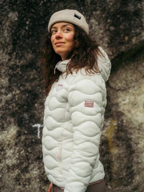 geaca matlasata de tranzitie pt. femei Fundango Vinke Padded Jacket alb 13