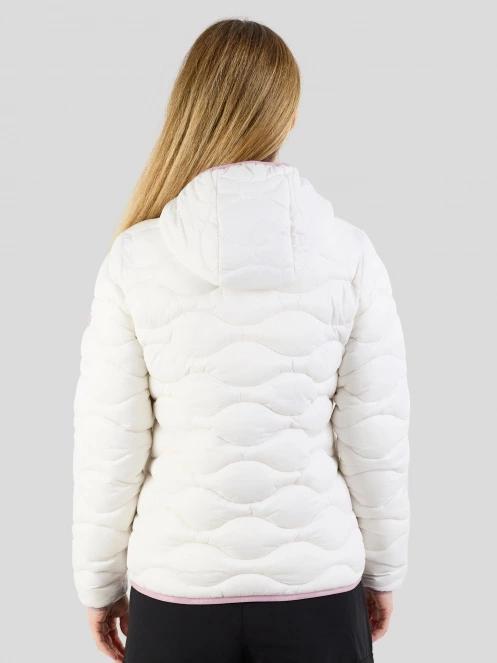 geaca matlasata de tranzitie pt. femei Fundango Vinke Padded Jacket alb 3