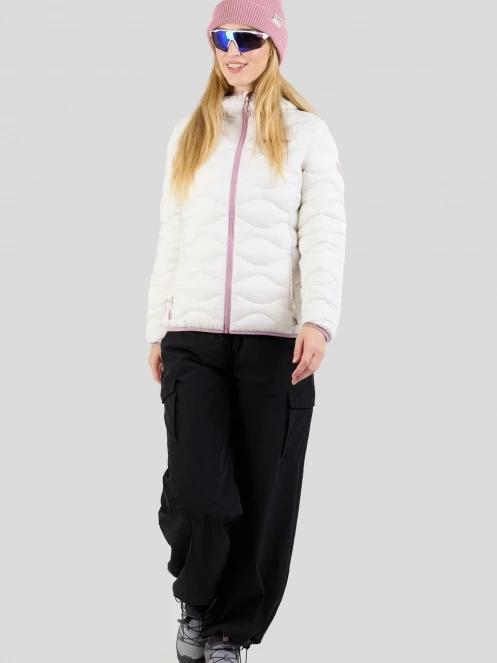 geaca matlasata de tranzitie pt. femei Fundango Vinke Padded Jacket alb 6