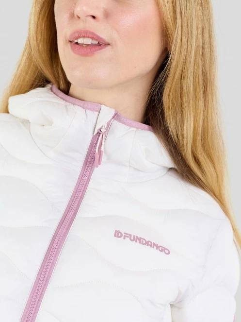 geaca matlasata de tranzitie pt. femei Fundango Vinke Padded Jacket alb 8