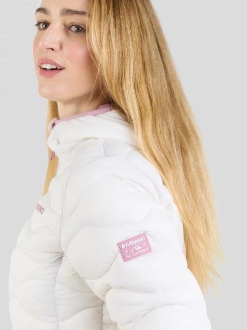 geaca matlasata de tranzitie pt. femei Fundango Vinke Padded Jacket alb 9