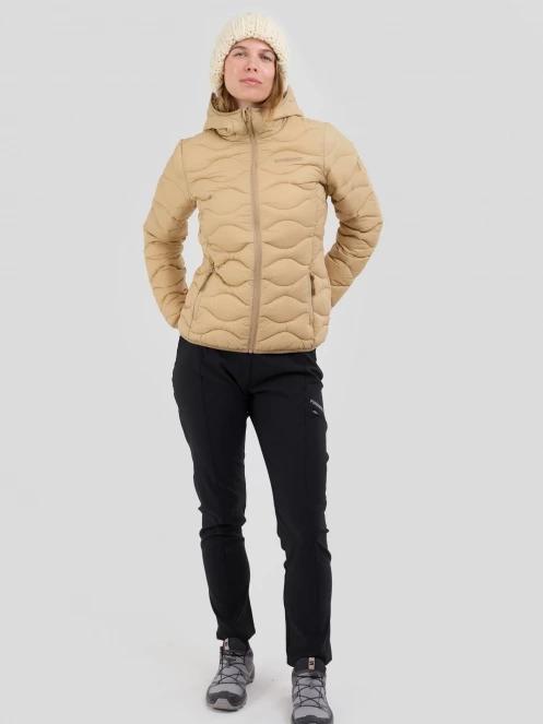 geaca matlasata de tranzitie pt. femei Fundango Vinke Padded Jacket galben 5
