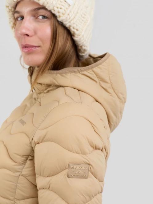 geaca matlasata de tranzitie pt. femei Fundango Vinke Padded Jacket galben 6