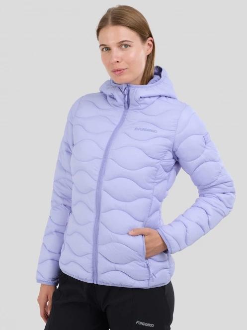 geaca matlasata de tranzitie pt. femei Fundango Vinke Padded Jacket violet 2