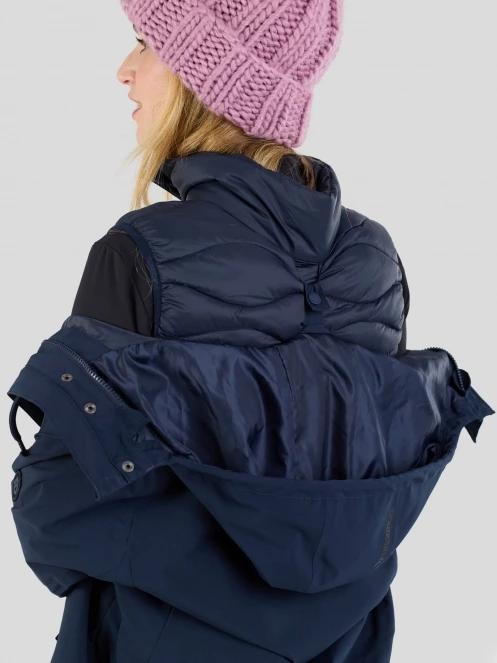 jacheta de primavara pt. femei Fundango Astrion 3 in 1 Jacket albastru inchis 11