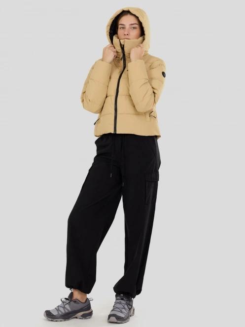geaca matlasata de tranzitie pt. femei Fundango Amber Cropped Jacket galben 6
